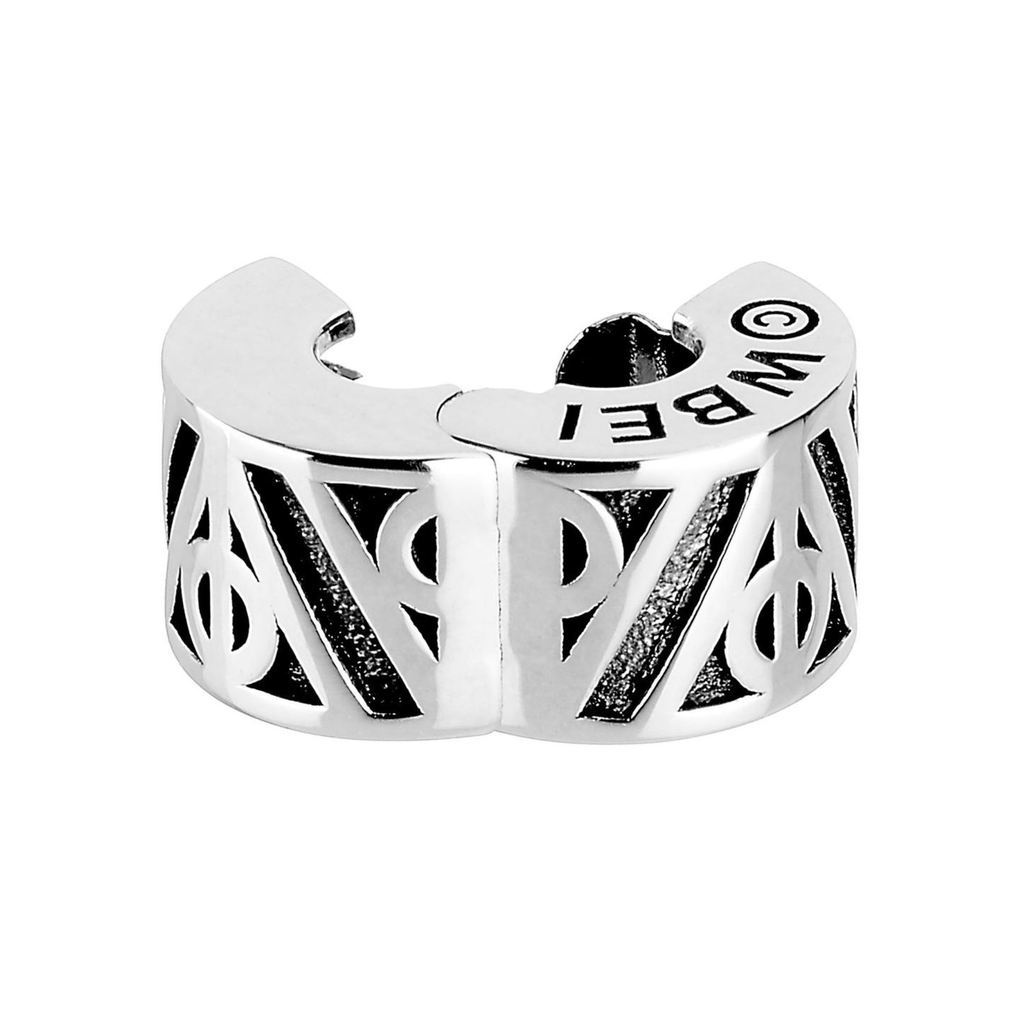 Harry Potter Deathly Hallows Stopper Bead Charm - Sterling Silver