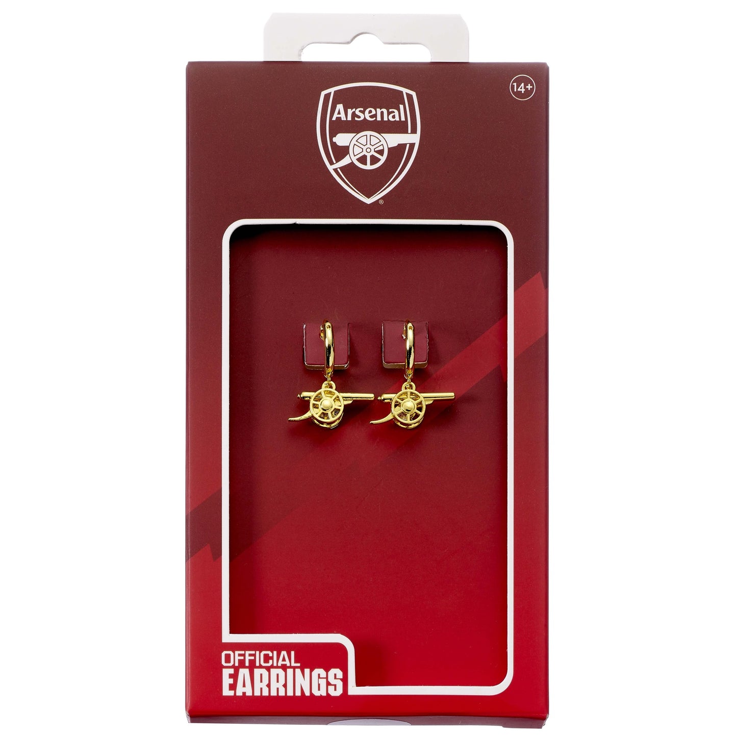 Arsenal Football Club Cannon Hoop Earrings