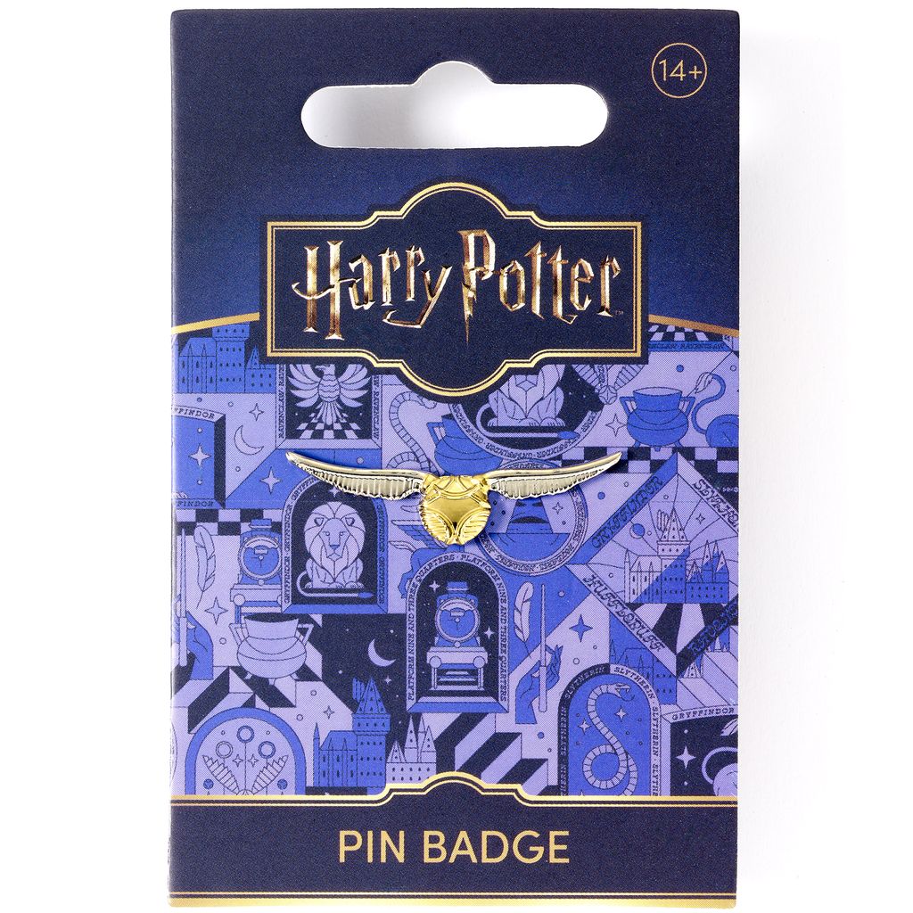 Harry Potter Golden Snitch Pin Badge