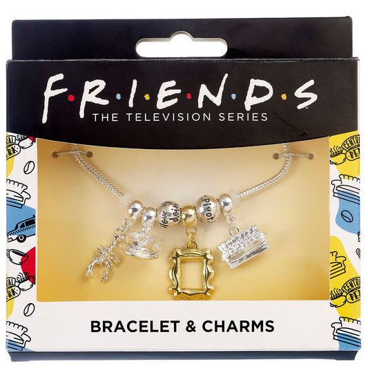 Friends The TV Series Charm Bracelet with 4 Charms