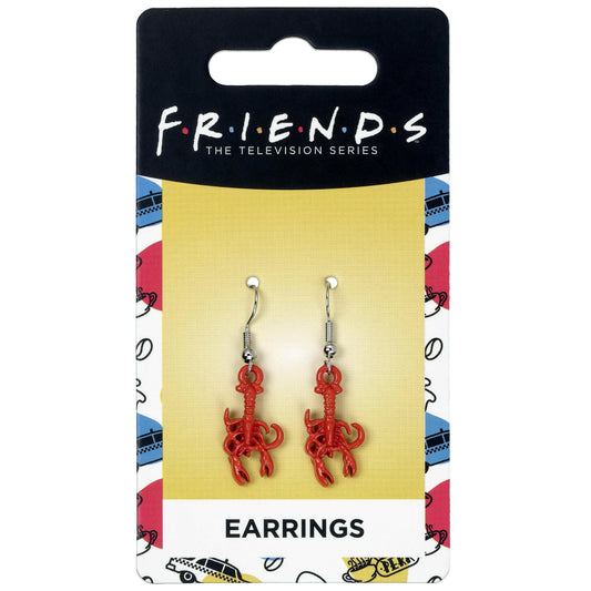 Friends The TV Series Lobster Drop Earrings