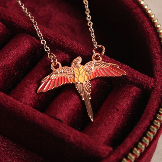 Harry Potter Fawkes Necklace