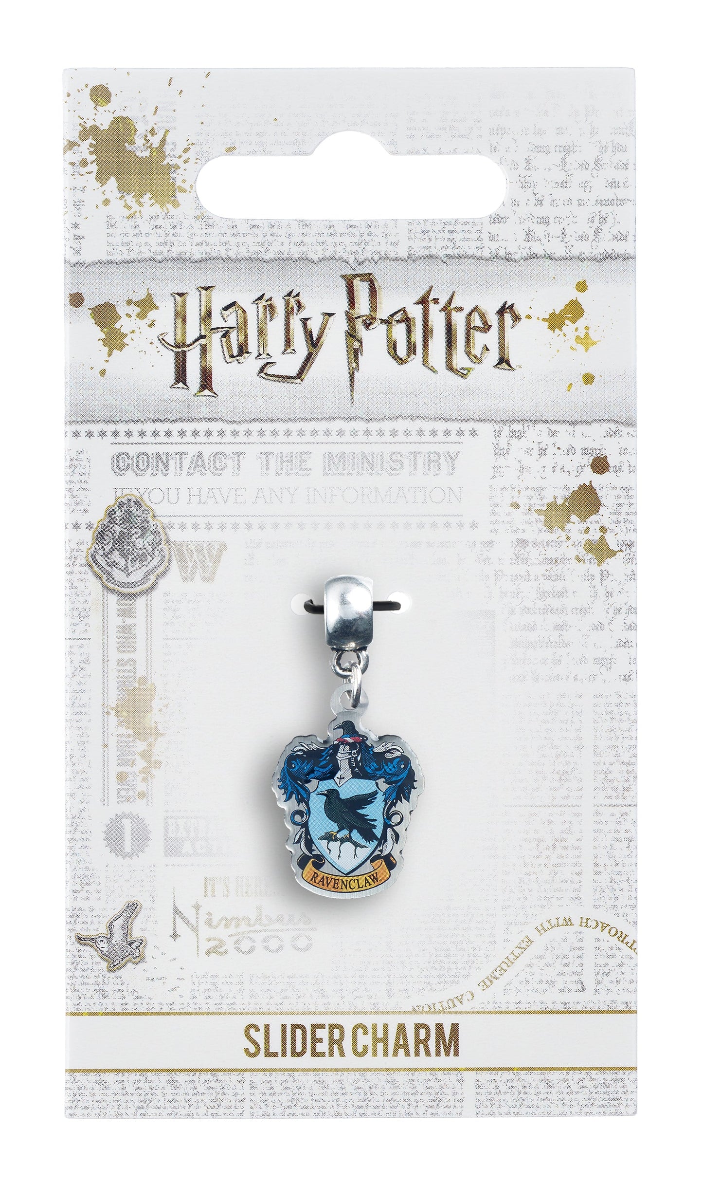 Harry Potter House Crest Slider Charm