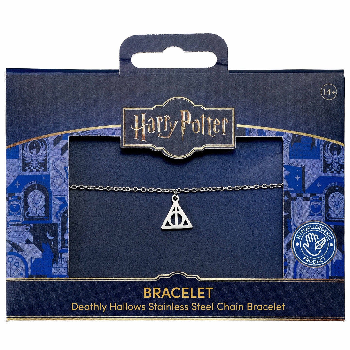 Harry Potter Deathly Hallows Chain Bracelet - Stainless Steel