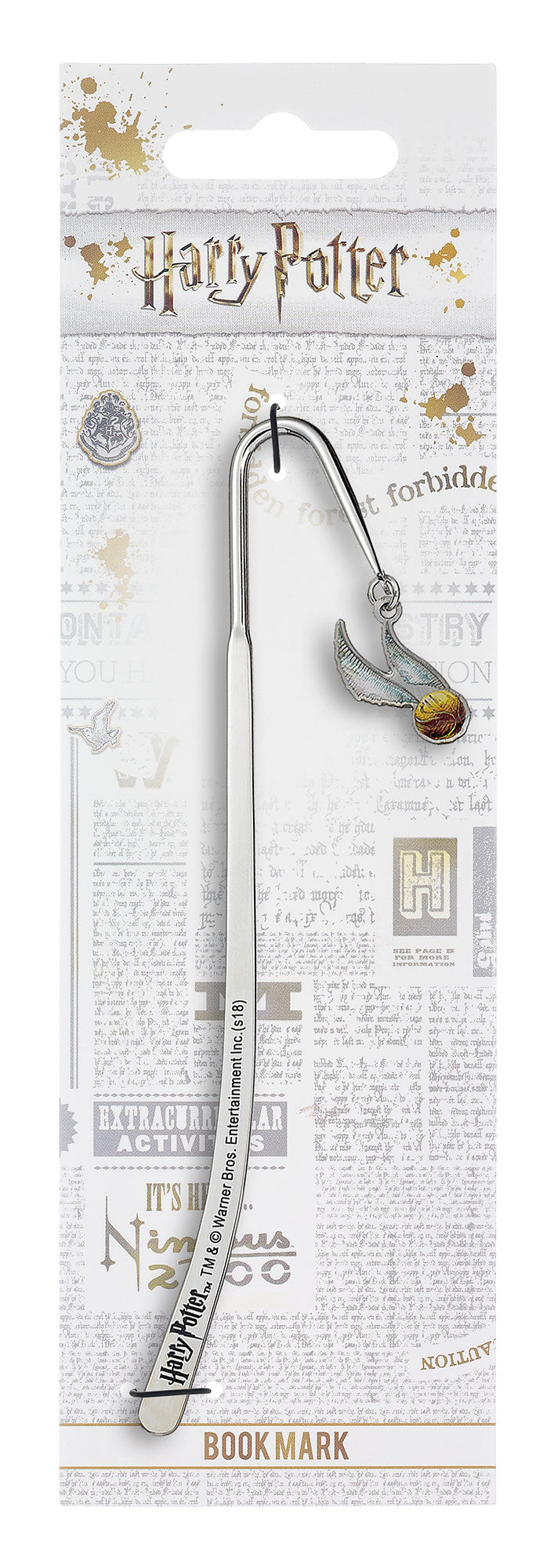Harry Potter Golden Snitch Bookmark