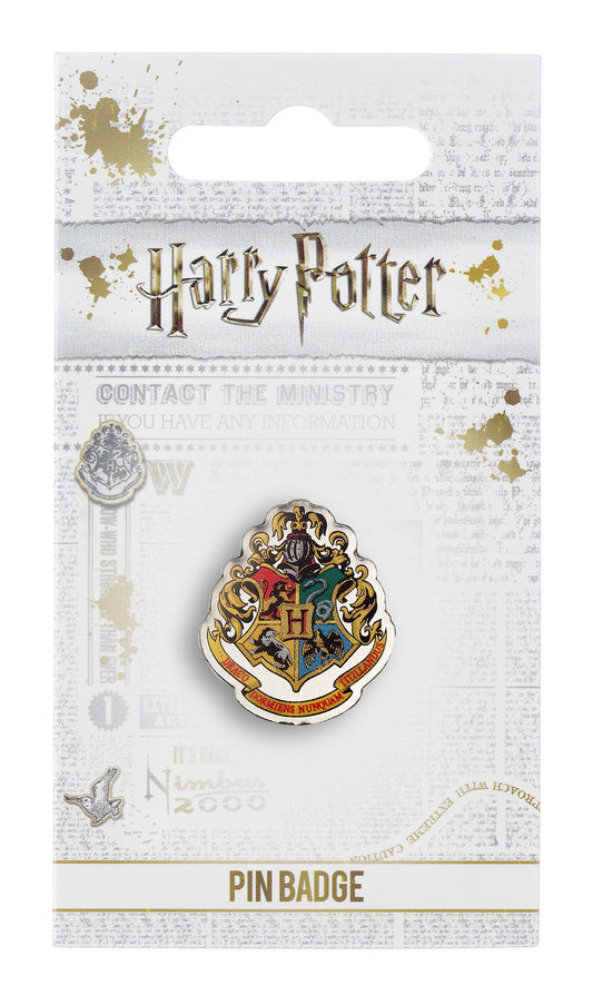 Harry Potter Hogwarts Crest Pin Badge