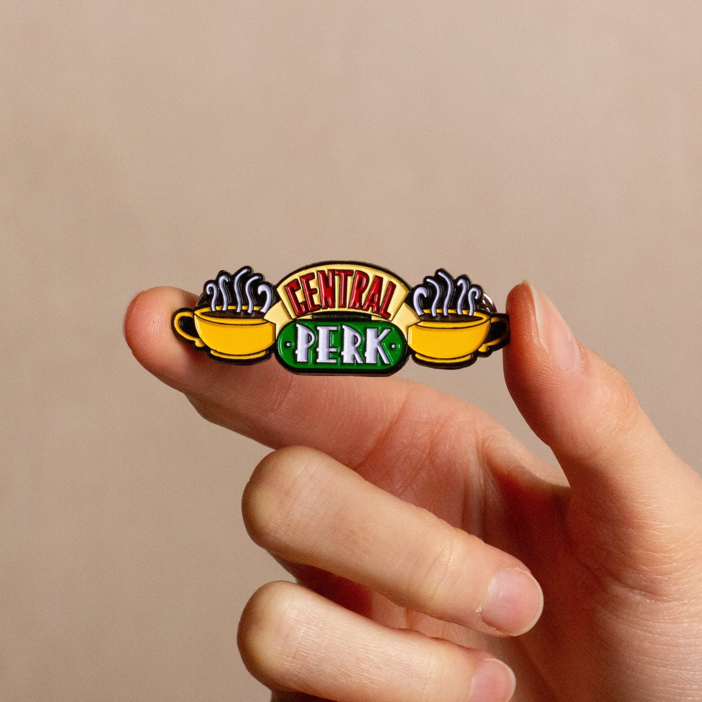 Friends The TV Series Central Perk Pin Badge
