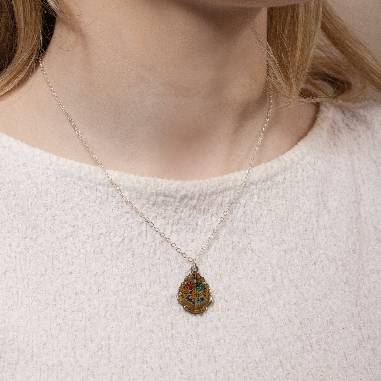 Harry Potter Hogwarts Crest Necklace