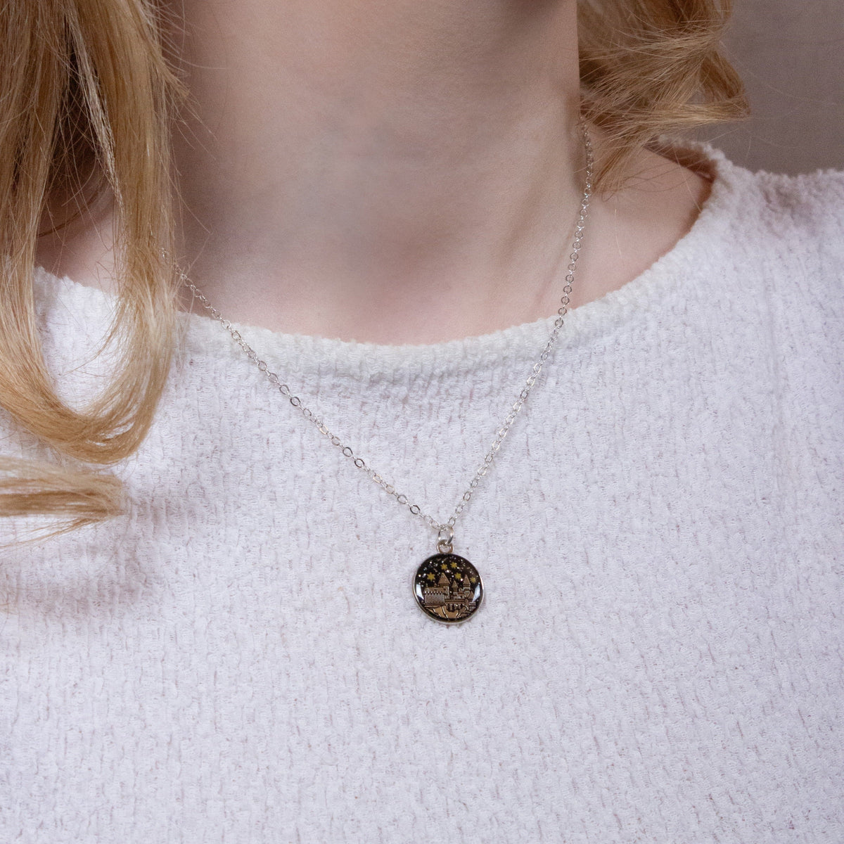 Harry Potter Hogwarts Castle Necklace