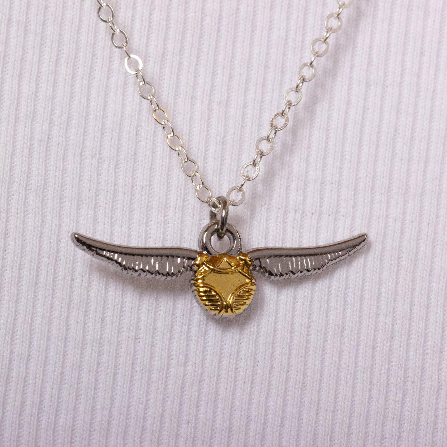 Harry Potter Golden Snitch Necklace