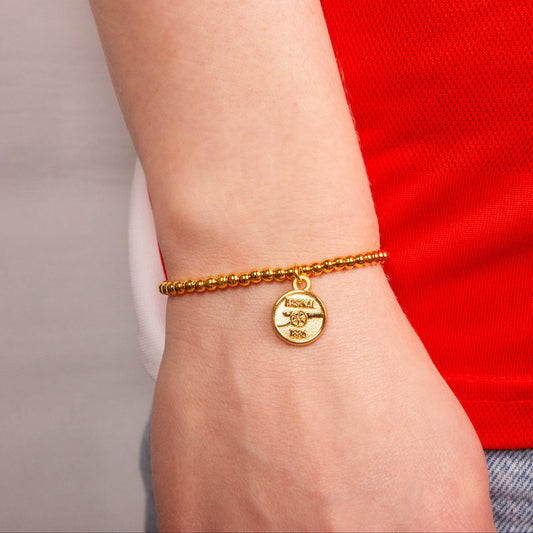 Arsenal Football Club Ball Bead Bracelet