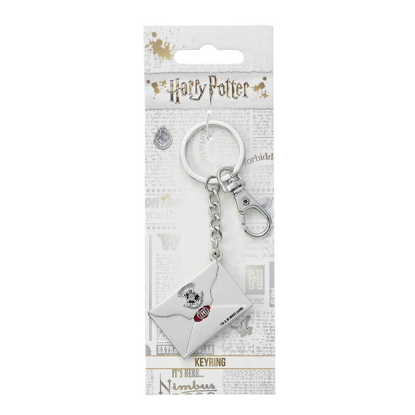 Harry Potter Hogwarts Acceptance Letter Keyring