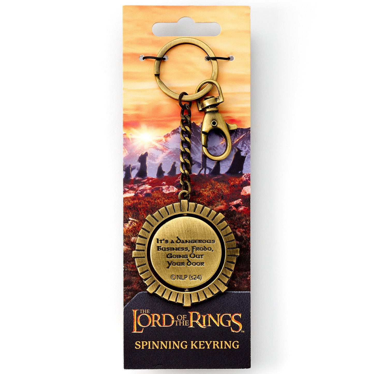 The Lord Of The Rings Hobbit Door Keyring