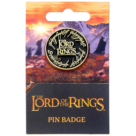 The Lord Of The Rings Logo Pinbadge