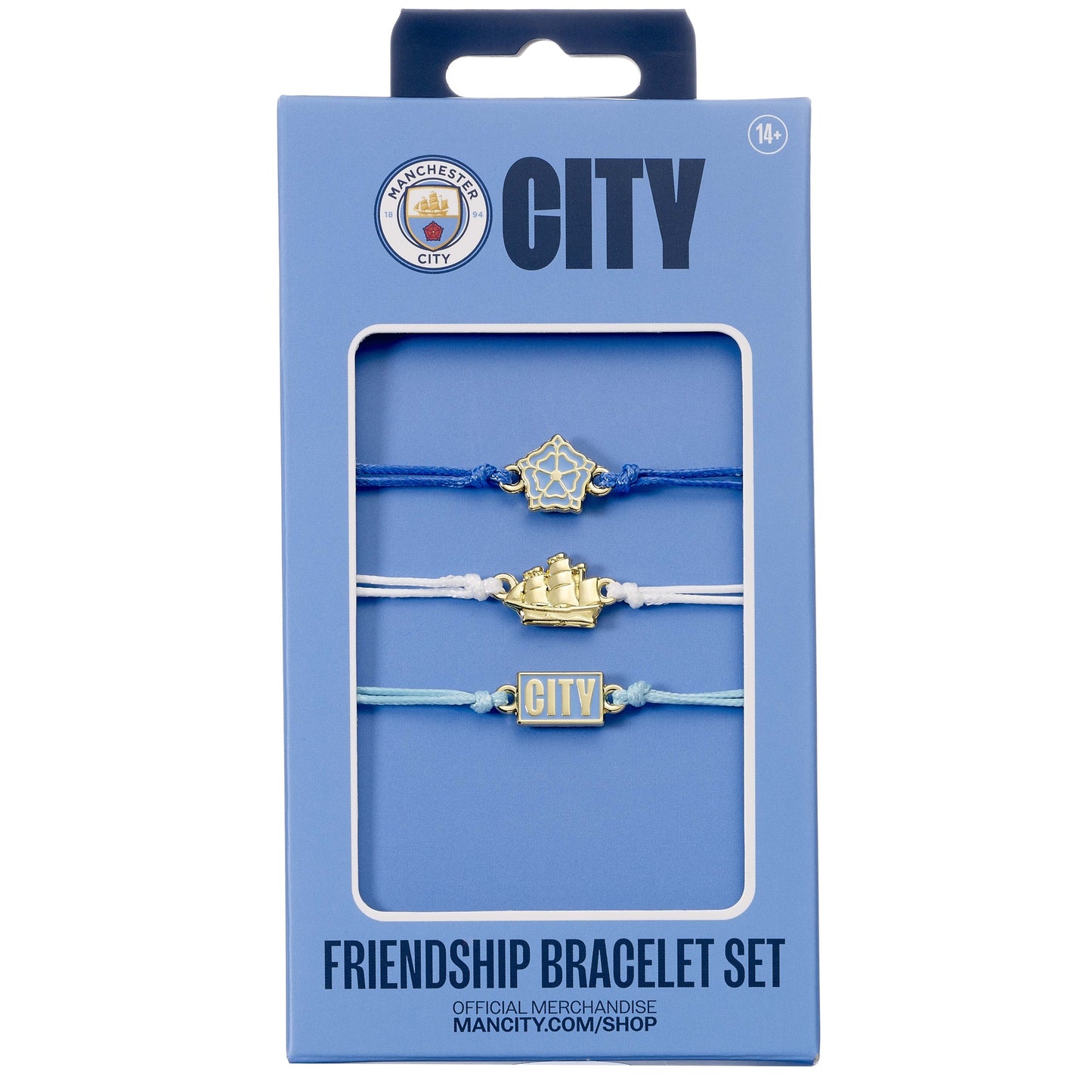 Manchester City Football Club Friendship Bracelet Set