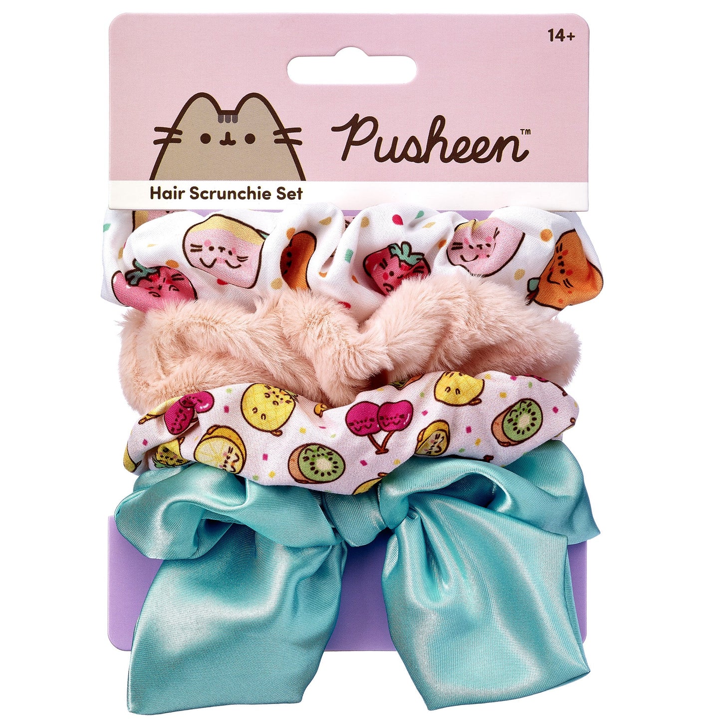 Pusheen The Cat Fruit Themed Scrunchie Set