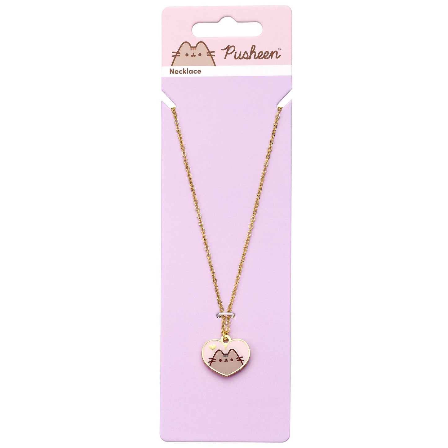 Pusheen The Cat Heart Necklace