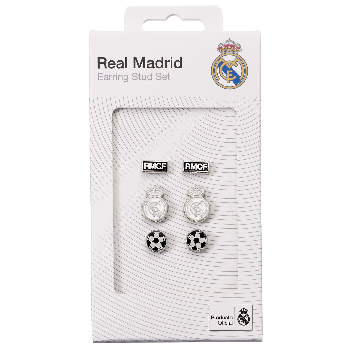 Real Madrid Football Club Stud Earring Set