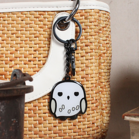 Harry Potter Hedwig The Owl Chibi Keyring