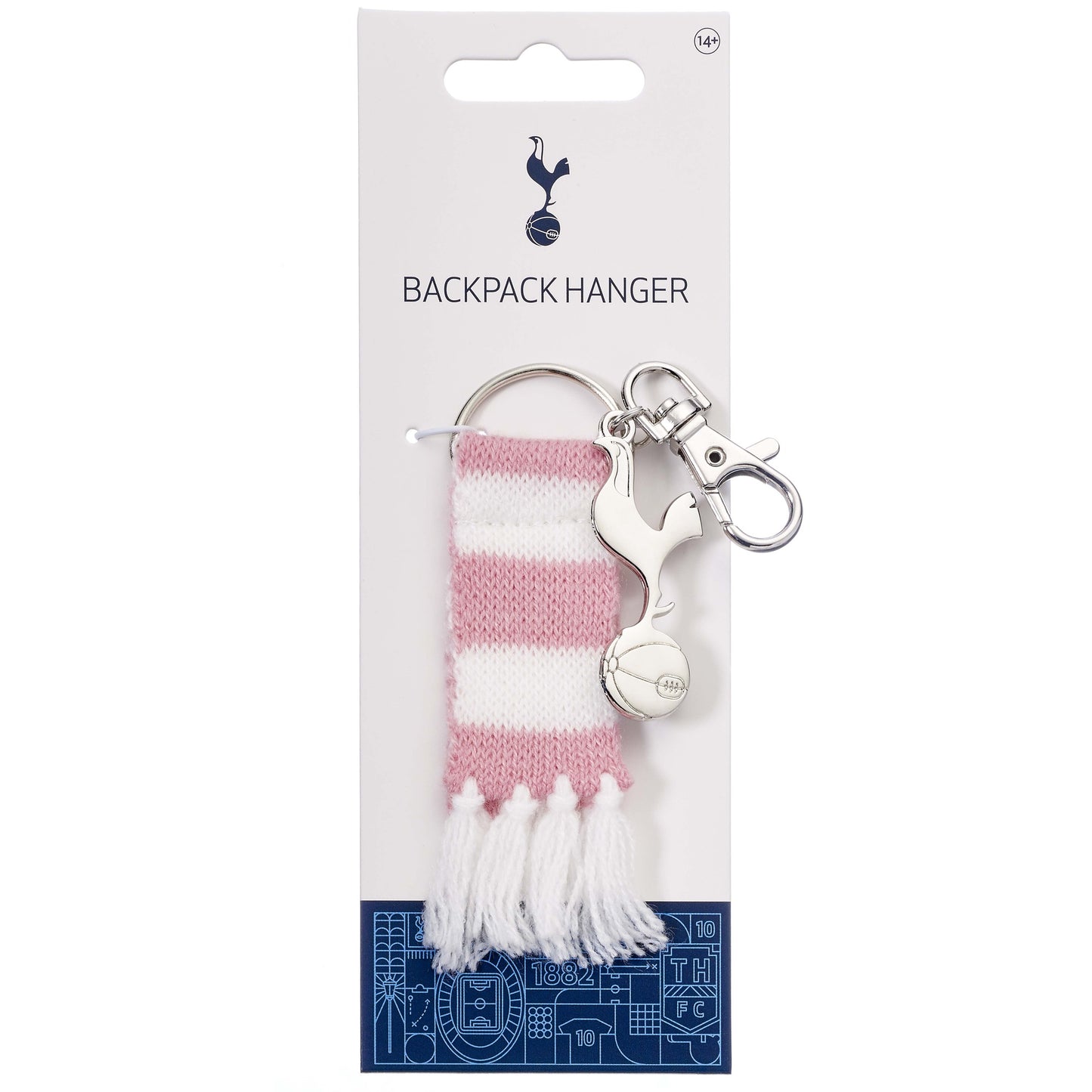 Tottenham Hotspur Football Club Scarf And Cockerel Backpack Hanger