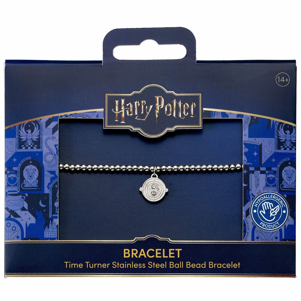 Harry Potter Time Turner Ball Bead Bracelet - Stainless Steel