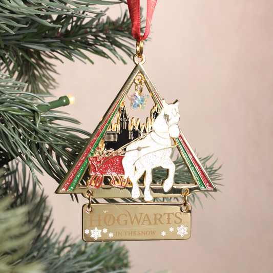 Harry Potter Hogwarts In The Snow Christmas Decoration