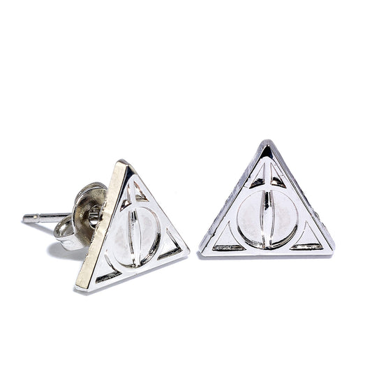 Harry Potter Stud Earring Set - Deathly Hallows, Golden Snitch, Platform 9 ¾