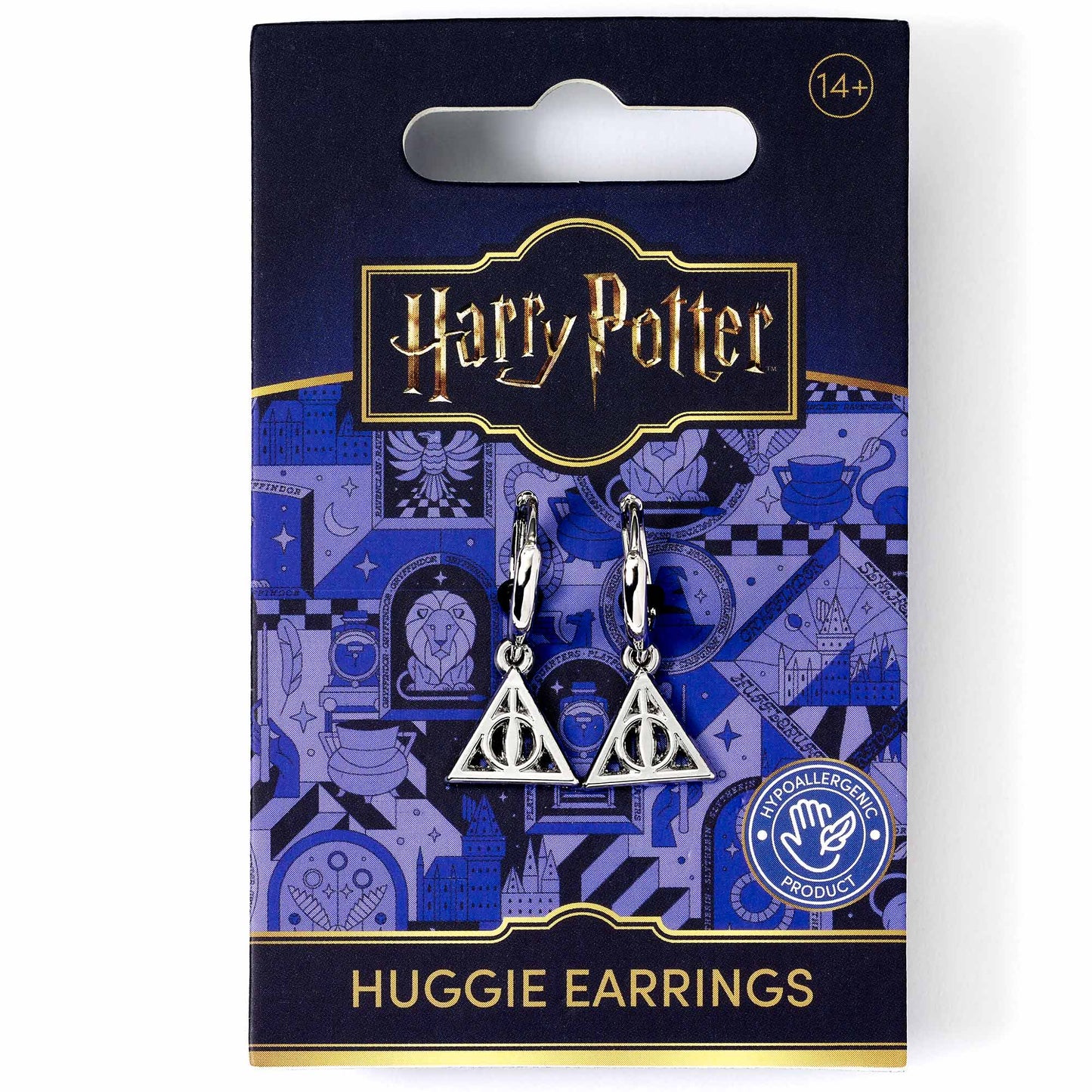 Deathly Hallows Huggie Earrings