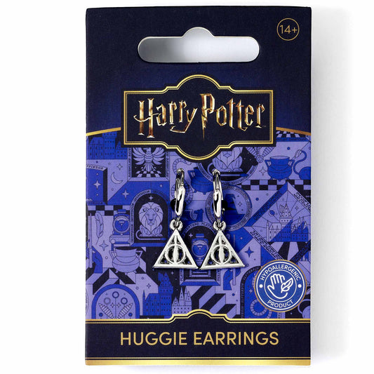 Deathly Hallows Huggie Earrings