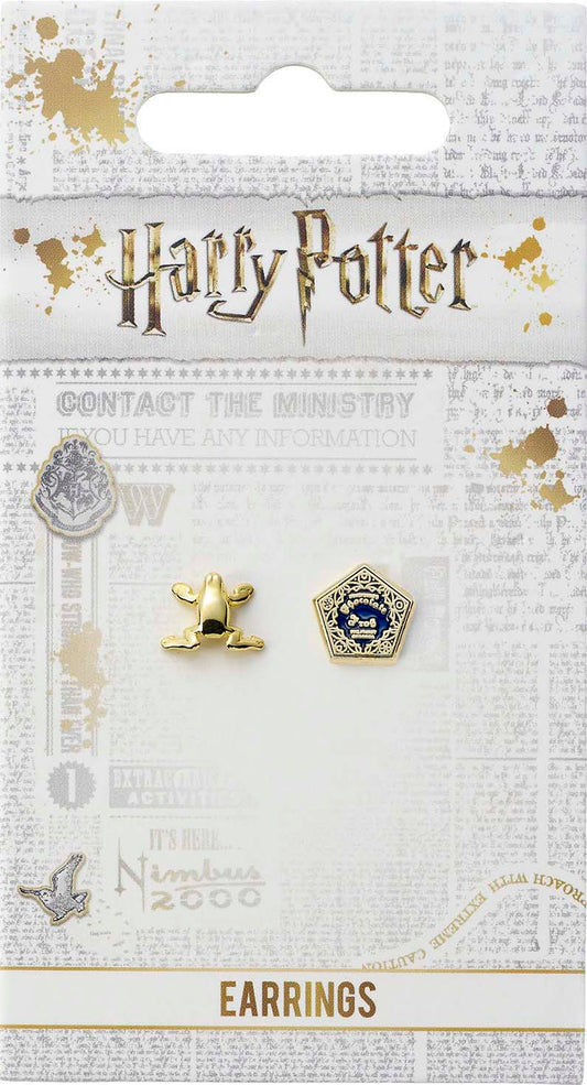 Harry Potter Chocolate Frog And Box Stud Earrings