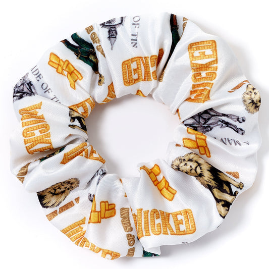 Wicked For Good Character and Yellow Brick Road Hair Scrunchie Set
