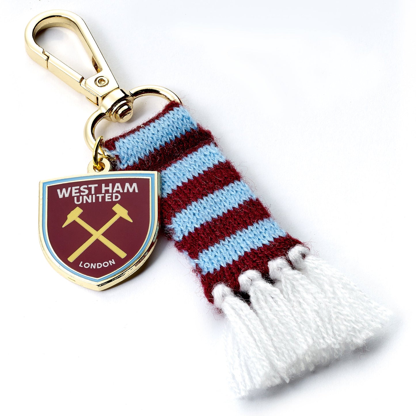 West Ham Football Club Scarf And Crest Back Pack Hanger