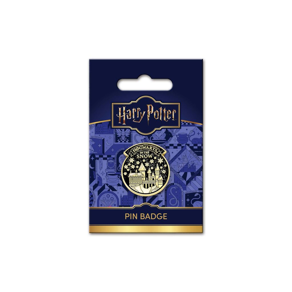Harry Potter Hogwarts In The Snow Pin Badge