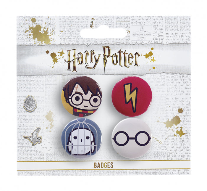 Harry Potter Button Badge Set