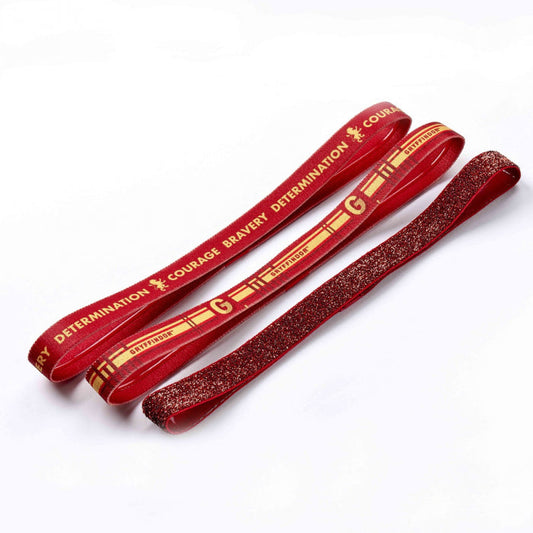 Harry Potter Hogwarts House Elastic Headband Set