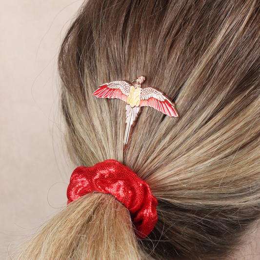 Harry Potter Fawkes Hair Accessory Set