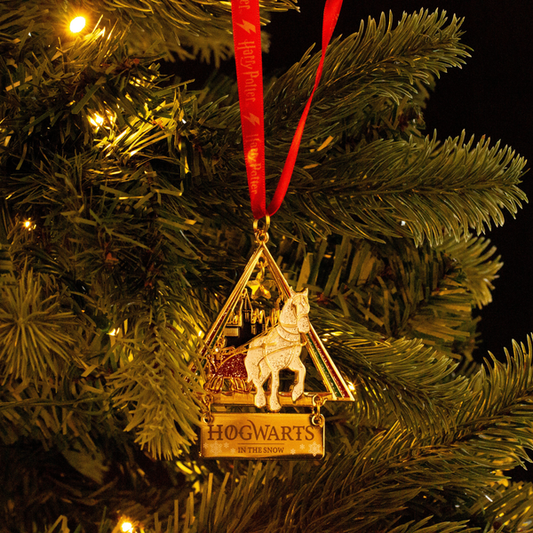 Harry Potter Hogwarts In The Snow Christmas Decoration
