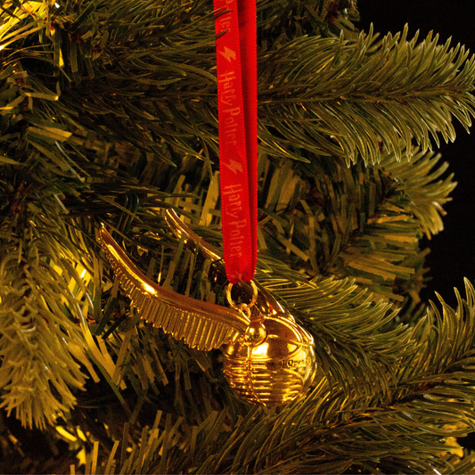 Harry Potter Golden Snitch Christmas Decoration