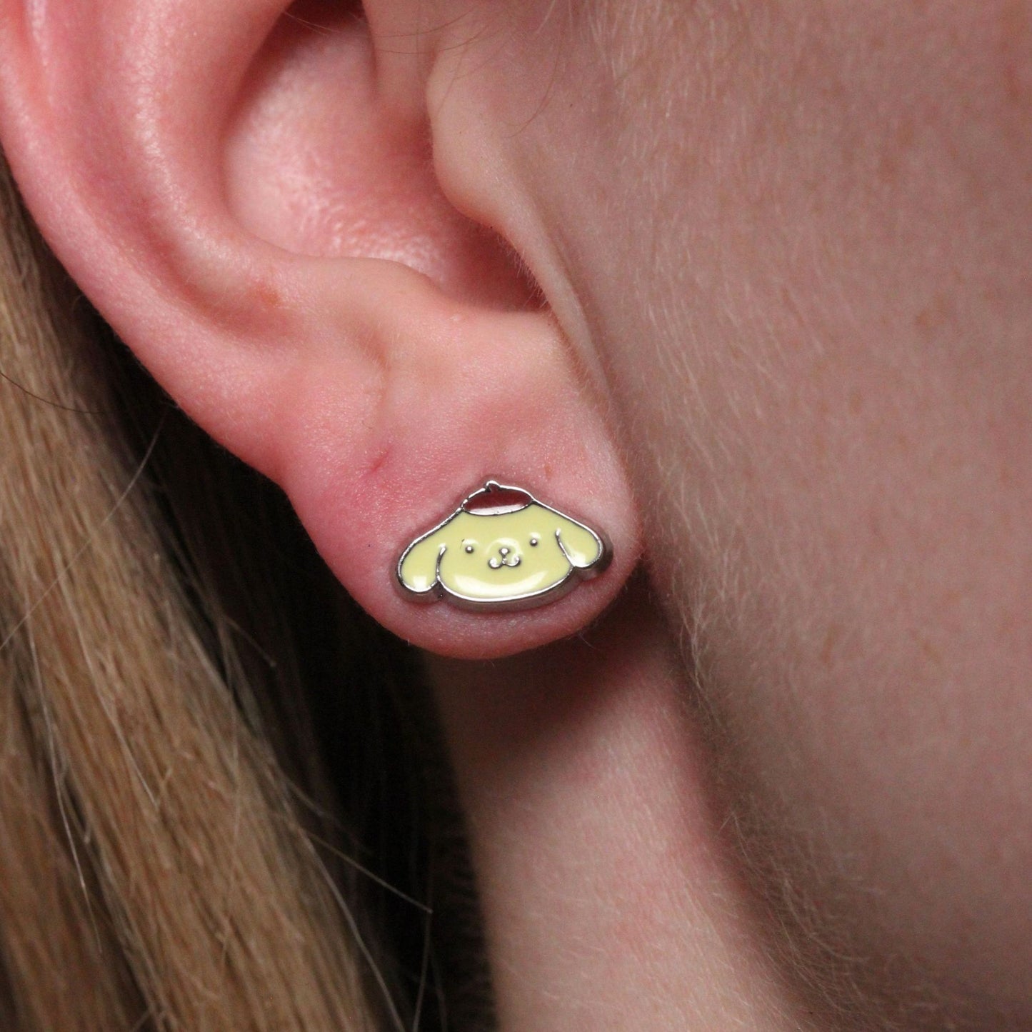 Hello Kitty, Cinnamoroll And Pompompurin Stud Earring Set