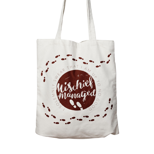 Harry Potter Marauders Map Cotton Tote Bag