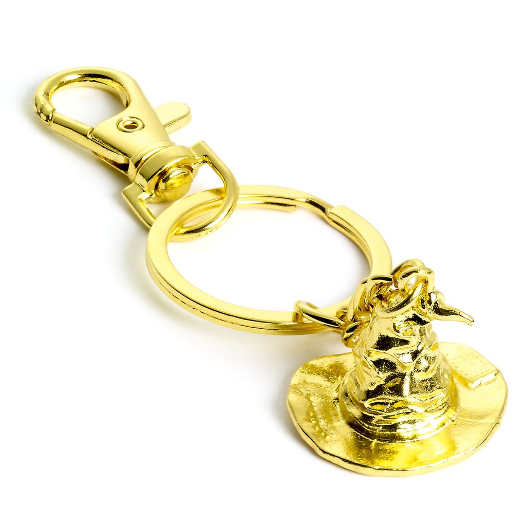 Harry Potter Gold Sorting Hat Keyring