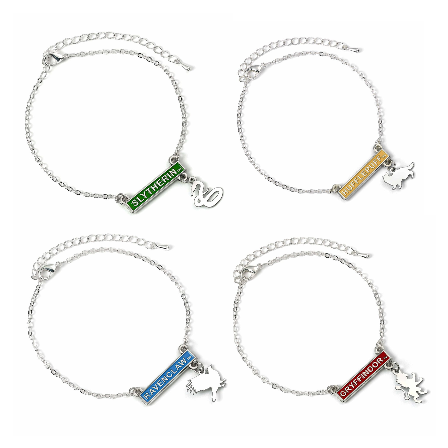 Harry Potter Hogwarts House Bar Bracelet
