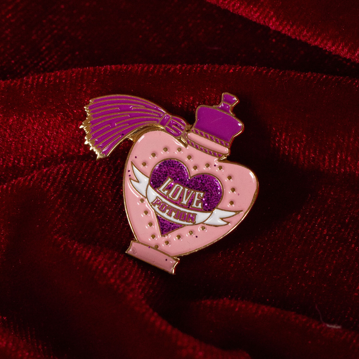 Harry Potter Love Potion Pin Badge