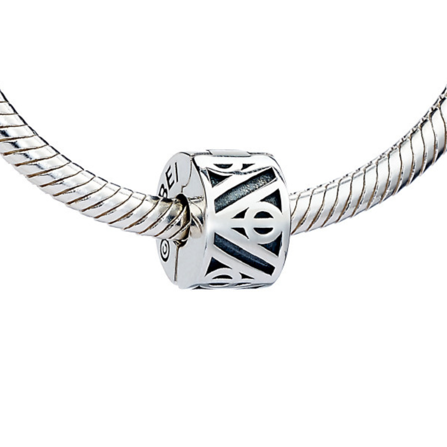 Harry Potter Deathly Hallows Stopper Bead Charm - Sterling Silver
