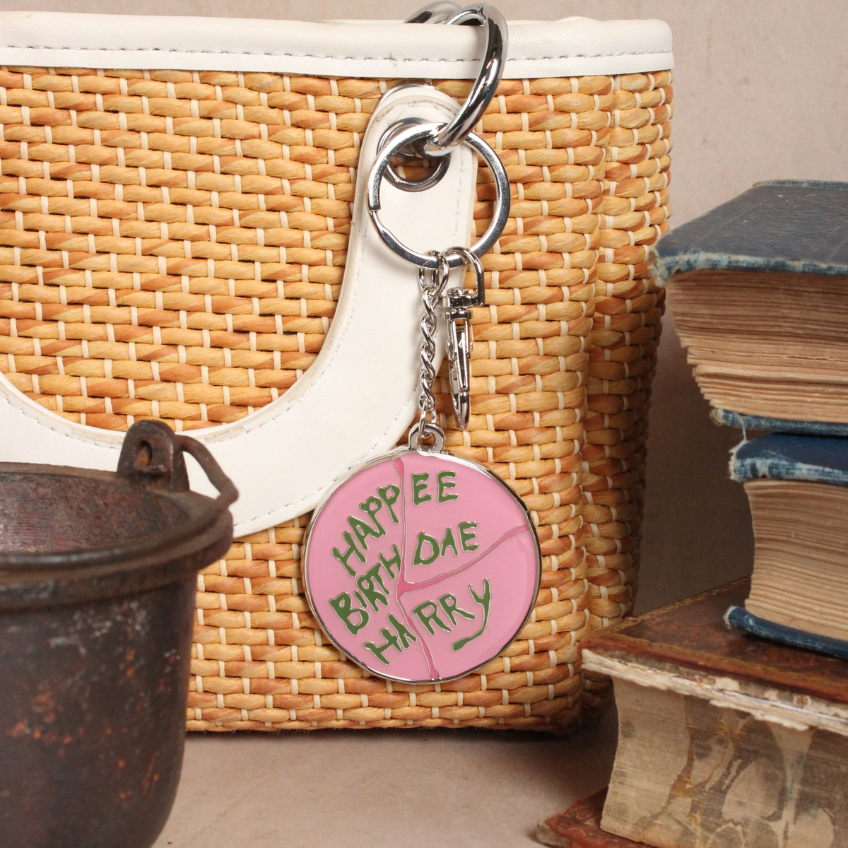 Harry Potter Happee Birthdae Harry Cake Keyring
