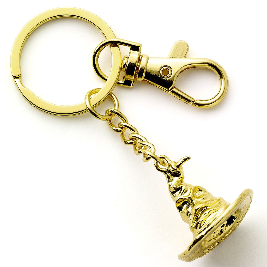Harry Potter Gold Sorting Hat Keyring