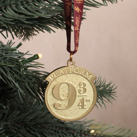Harry Potter Platform 9 ¾ Christmas Decoration