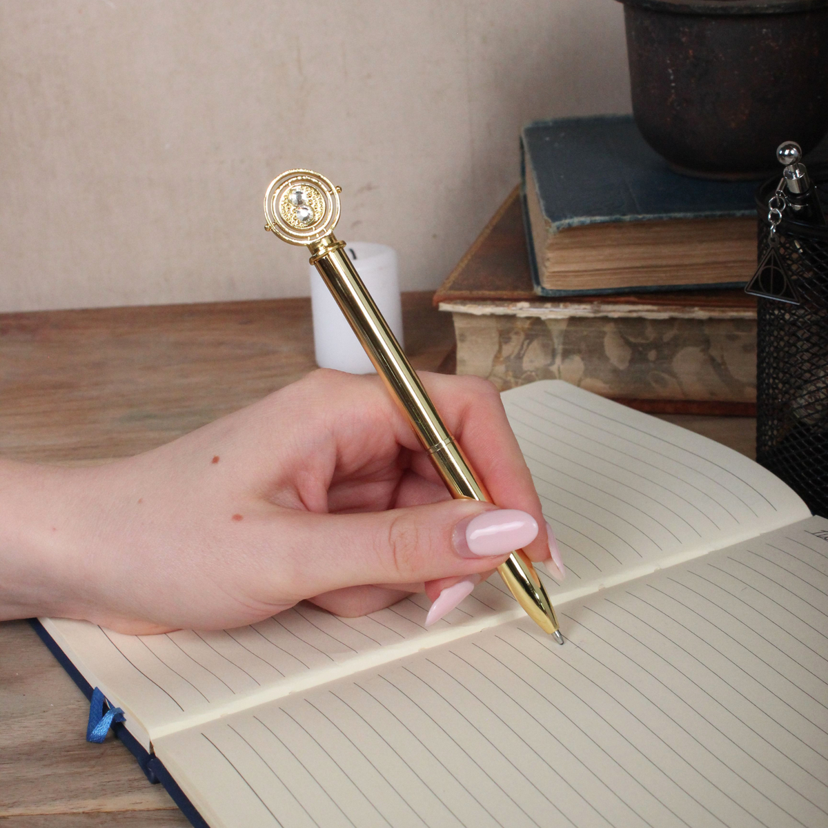 Harry Potter Time Turner Metallic Pen