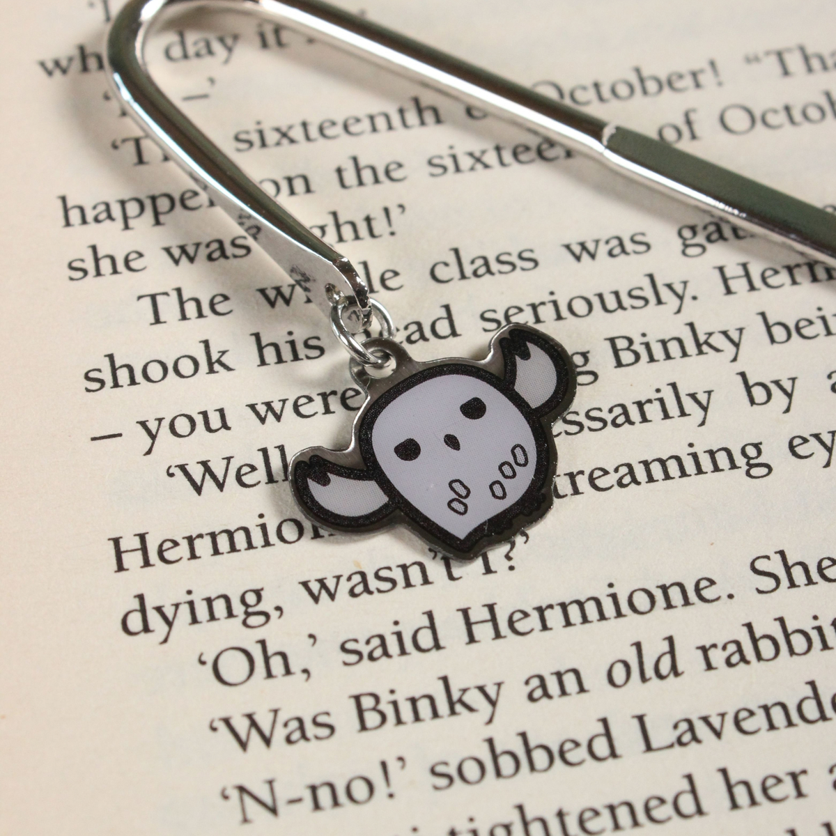 Harry Potter Hedwig The Owl Chibi Bookmark