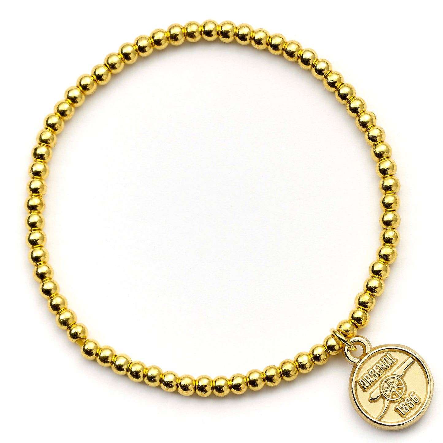 Arsenal Football Club Ball Bead Bracelet